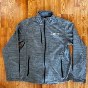 Gray Full-Zip Jacket